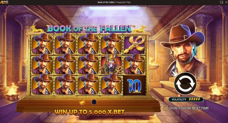 Slotlair Casino Book of the Fallen