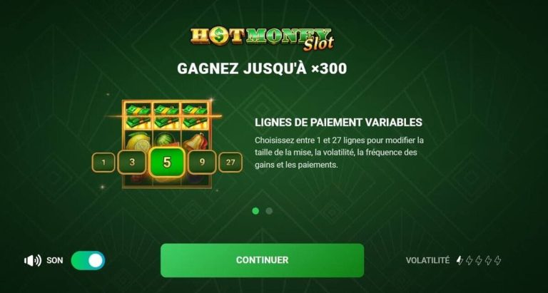 Slotlair Casino Hot Money